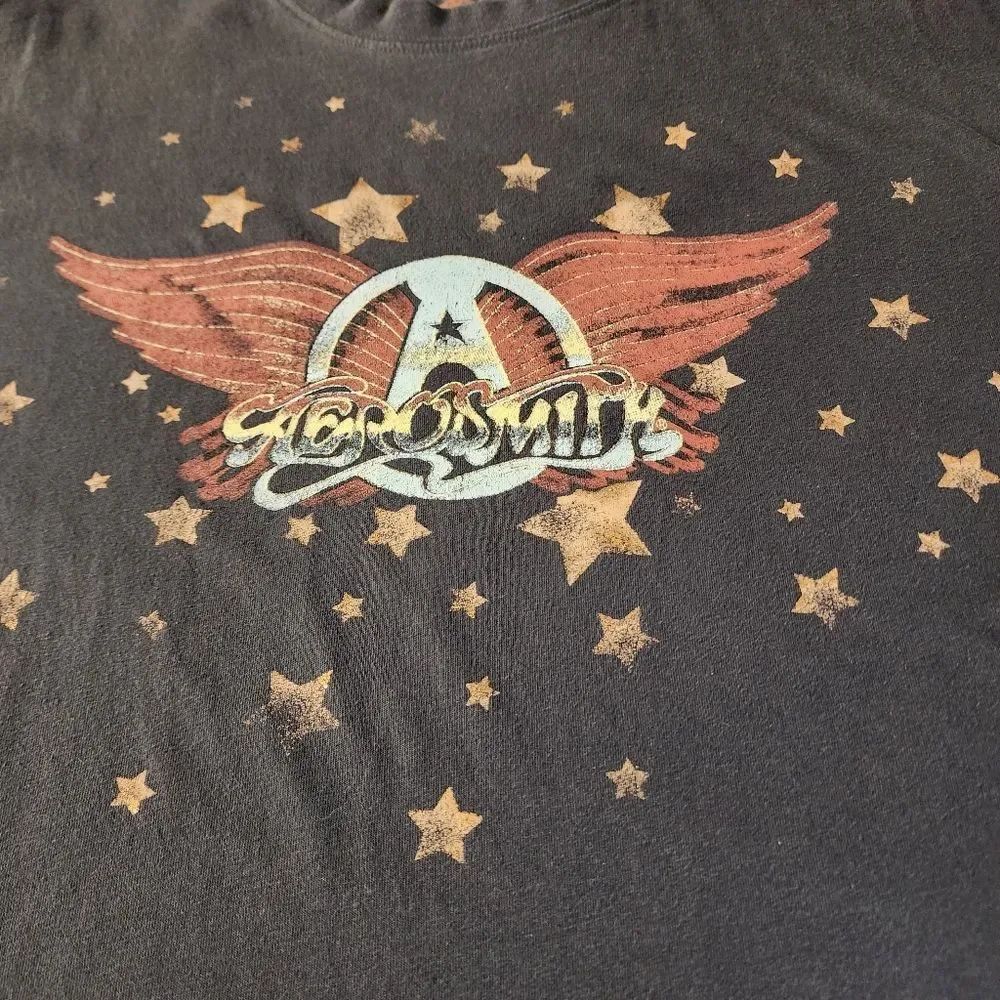 Aerosmith Dark Gray Tshirt With Graphics Size Xl — image 2 of 5